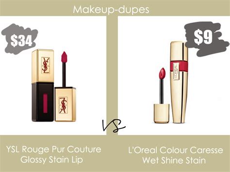 glossy stain ysl dupe|YSL Rouge Pur Couture Glossy Stain Dupes .